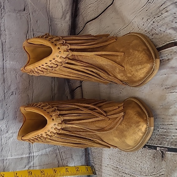 Abilene ankle fringe boots - Picture 1 of 7